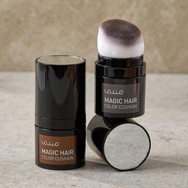 Amini Lolio 1-Second Hair Color Cushion 2 pcs (Dark Brown/Natural Brown) / 아미니 롤리오 1초 헤어컬러 쿠션2개 (다크브라운내추럴브라운)