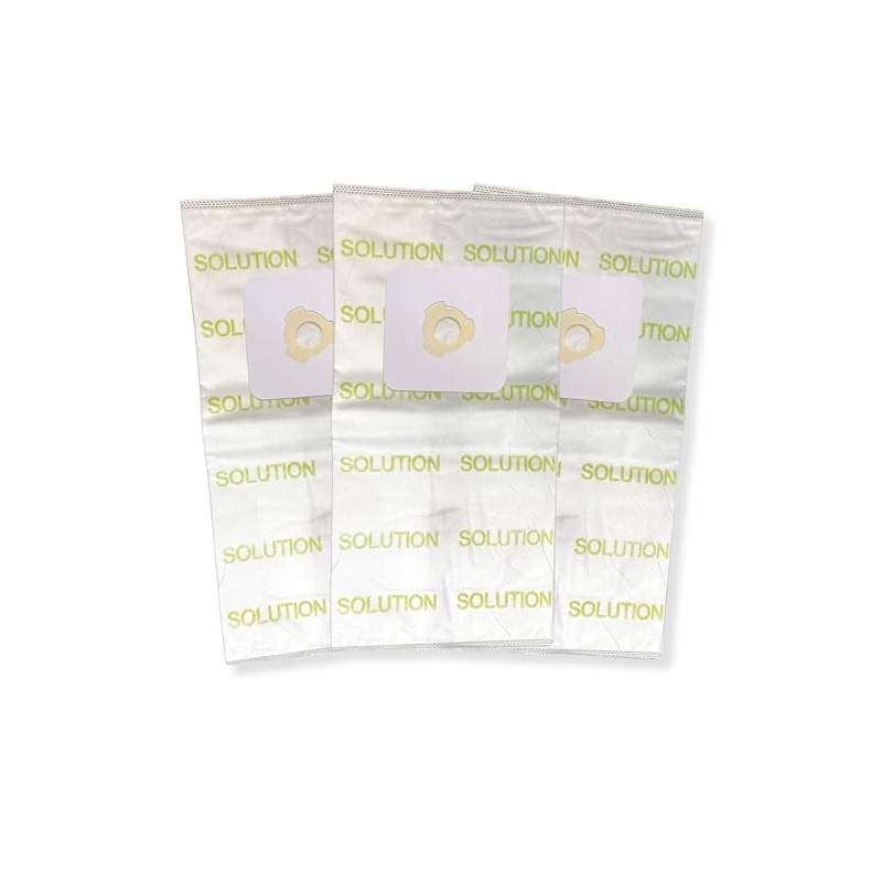 SOL03 Central Vacuum HEPA Bags (3-Pack) - TDSAC03C TDSAC03M Replacement