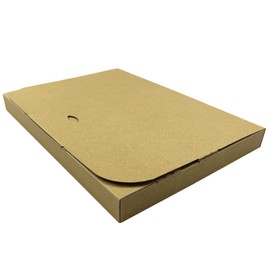 WEIMALL 100 Cardboard A4 Size Yu Packets Click Post Post Packets Compatible with 12.0 x 8.7 x 11.8 inches (305 x 220 x 30 mm), Made in Japan, Brown
