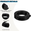 PATIKIL Bore 35mm Double Split Shaft Collar 57mm OD 15mm