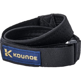 コウノエ(KOUNOE) サポーター コウノエベルト肘用 矯正 鴻江理論 ブラック(BK00) M KZ4SBL10U