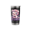 Pig Riding Motorcycle Cute Helmet Stainless Steel Insulated Tumbler