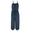 Girls Long Sleeveless Jumpsuit 8809, blue