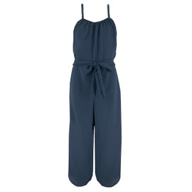 Girls Long Sleeveless Jumpsuit 8809, blue
