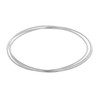 jewellerybox Sterling Silver Triple Stack Bangle, Sterling Silver