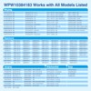 WPW10384183 W10384183 Refrigerator Thermistor - Replacement Parts Compatible with Whirlpool