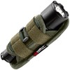 TH1 Tactical Flashlight Holster Duty Belt Pouch Open-end Stretchable Rotatable