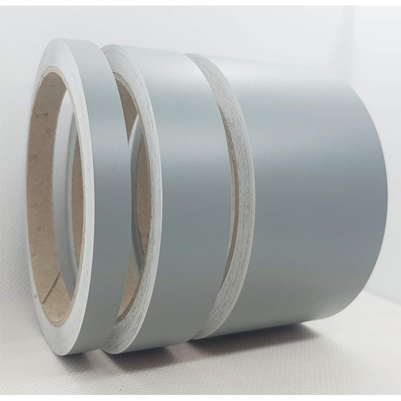 siviwonder Decorative Strips Matt Grey 5 mm Sticker Length 10