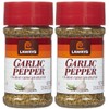 Lawry's Garlic Pepper Coarse Ground Blend, 2.6 oz Shakers, 2