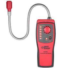 Gas Detector, POWERTOOL AS8800L Test Instruments Combustible Gas Alarm Detector Leak Analyzer Tester with Sound and Light Warning