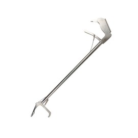 Stainless Steel Snake Grabber Thickened Elongated Collapsible Snake Tongs with Lock for Snakes Eels Lobsters Crab 120cm/47.2in