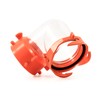 Camco 39857 RhinoFLEX Clear 90 Degree Sewer Hose Swivel Fitting