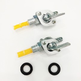 DONSP1986 2 pcs Gas Tank Frame Valve Petcock 10x1.5mm (for CDH 3.4L Felt Faker Gas Frame) - Gas tank built in frame petcock