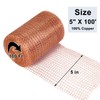 Copper Mesh Roll for Mice Rat, Sturdy 5’’ * 100Ft