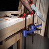 WORKPRO 150mm Ratchet Bar Clamp Set, 285mm Spreader, Quick Release