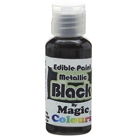 Magic Colours Edible Metallic Black