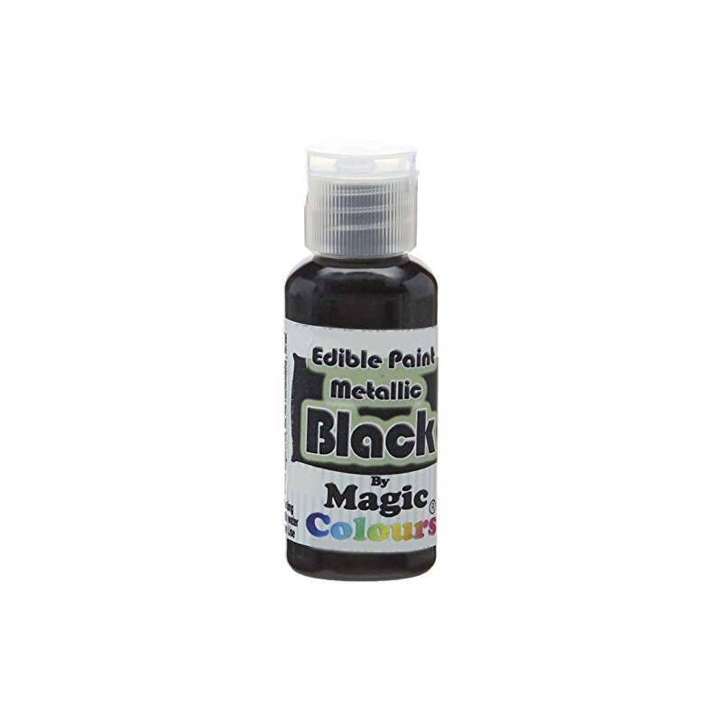 Magic Colours Edible Metallic Black