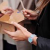 Swatch CASUAL BLUE LK396 Women's Watch, Watch Water Resistant, Standard