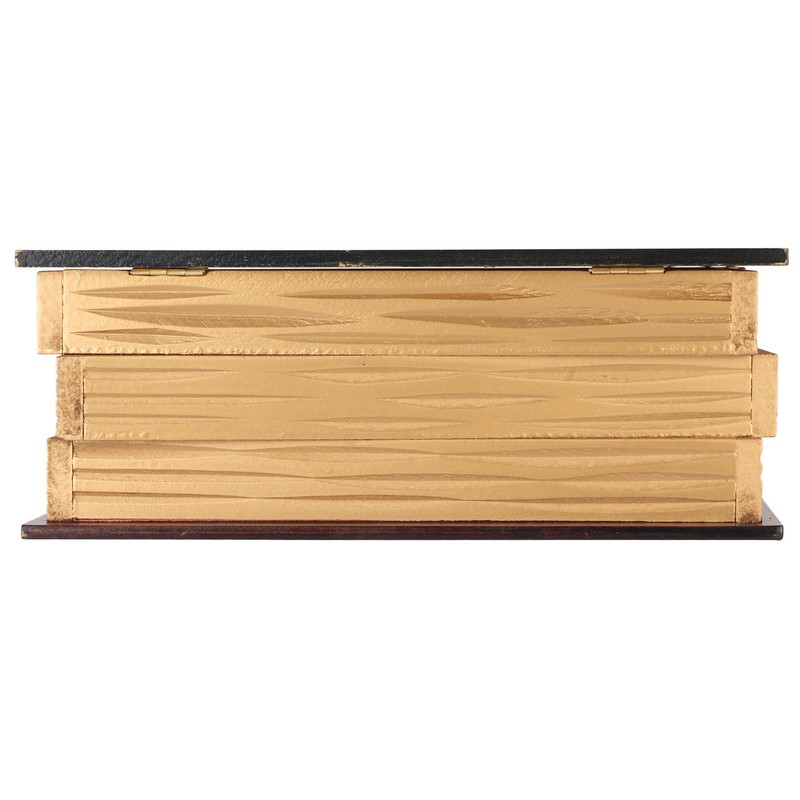 Book Tissue Box Cover Antique Rectangular Dispenser Napkin Holder for