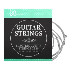 Nirvruxs 6-String 3-Pack Acoustic-Electric Guitar Strings - Hex Steel Core + Nickel Winding 11-50 Warm Bright Balanced Acoustic Tone Anti-Oxidation Coating