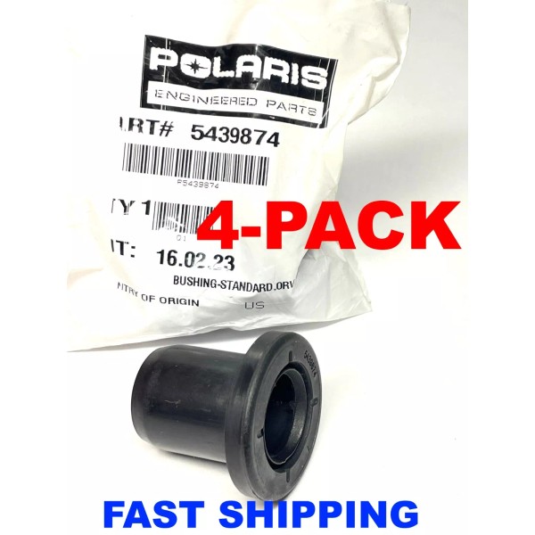 Polaris 4-PACK OEM POLARIS CONTROL ARM A-ARM BUSHING FRONT REAR