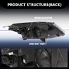 Aosky Headlight Assembly Compatible with 2013-2017 Chevy Traverse Factory Halogen