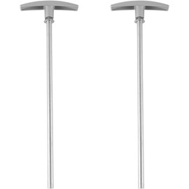 2Pcs RV Waste Valve Extension Tube 9", Compatible with RV Sewer Hose Kit, TX9HPB RV Waste Valve Handle Replacement, Valve Handle Replacement Accessories for Valterra Camco Most Model