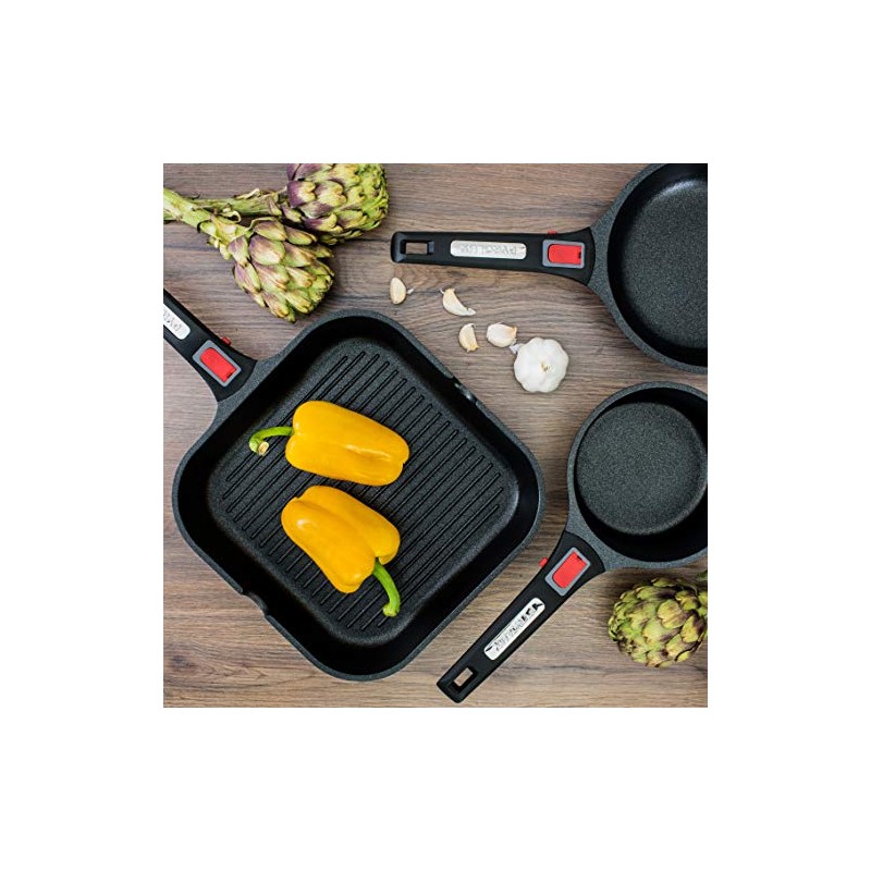 Pyrolux Connect Non-Stick Fry Pan/Skillet with Detachable Handle, 24 cm