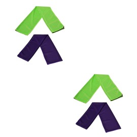 BESPORTBLE 4pcs Quick Dry Microfiber Cooling Towel for Fitness Sports Yoga Running Camping Lightweight Ultra Absorbent Breathable Design Random Colors