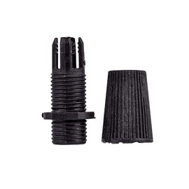 Carkio Ceiling Canopy Light Kit,6Inch Bronze Ceiling Plate Chassis Base Pendant Light Accessories+5PCS Black Strain Reliefs Connectors Cord Grips Compatible with Pendant Light Ceiling Lighting