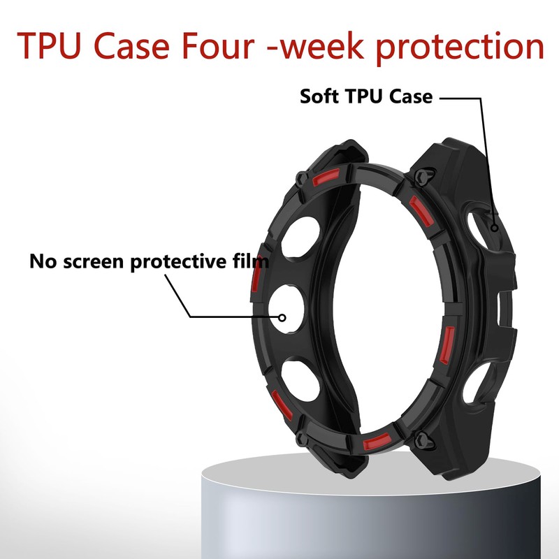 ZoRoll Protector Case Compatible with Garmin Fenix 8 43 mm,