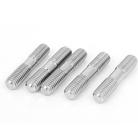 uxcell M8 x 40mm A2 Stainless Steel Double End Threaded Stud Screw Bolt Pack of 5