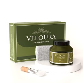 Vegan Face Mask Deep Cleansing & Hydrating Green Tea Organic Mask for Men & Women for Smooth & Glowing Skin – 100g/3.5oz