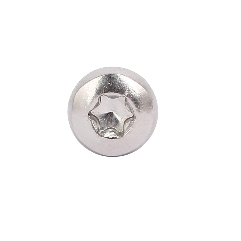sourcing map Pack of 100 304 Stainless Steel Flat Head