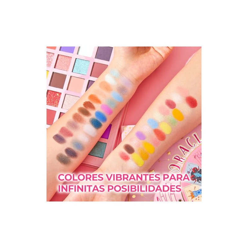 Paleta de Sombras de Ojos de 45 Colores con Espejo
