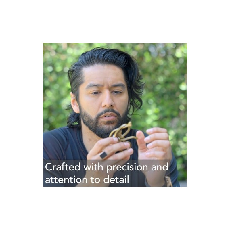 BePuzzled, Hex Hanayama Cast Metal Brain Teaser Puzzle Mensa Rated