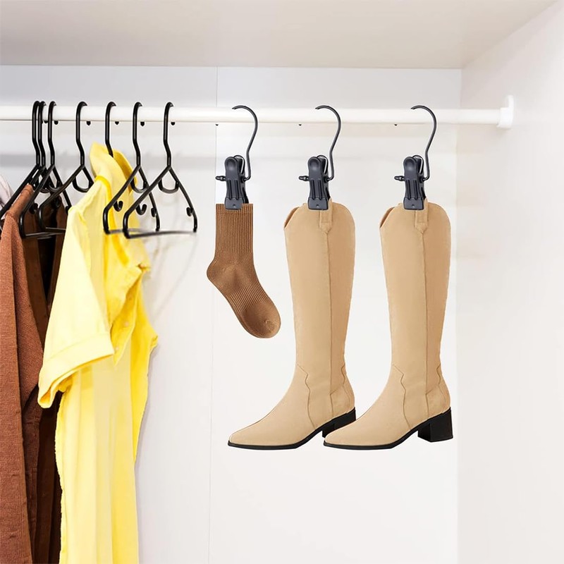 Duoleimi 20 Piece Clamp Hook Set - Clothes Pegs Towel