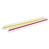 Liquidraw Metric Triangular Scale Ruler 30cm, Architectural