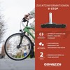 CONTEC Brake Shoe V-Stop, V-Brakes Medium Compound, Medium Hard Rubber
