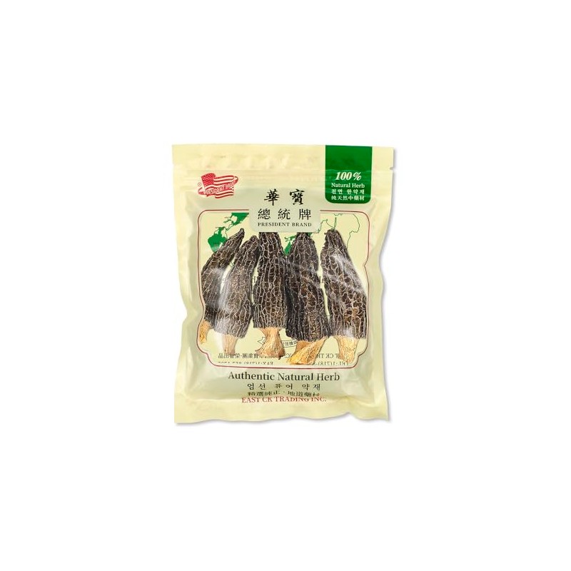 Greenlike Top Grade Dried Wild Morel Mushroom 野生 羊肚菌 (2)