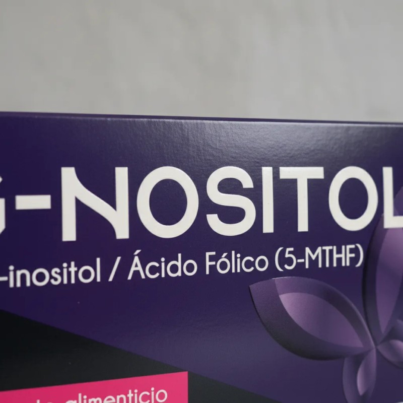 G-nositol Myo-inositol Y Ácido Fólico 5-mthf 60 Sobres