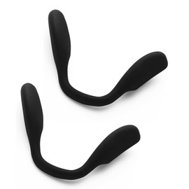 ToughAsNails 2 PCS Low Bridge Fit Replacement Nose Pads Pieces for Oakley Targetline OO9397/Targetline Asian Fit OO9398 Sunglasses Black&Black