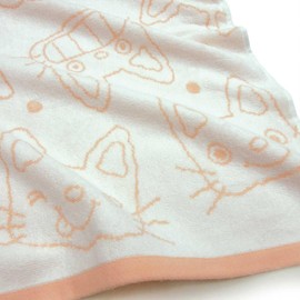 Hayashi BO426300 Non-tan Bath Towel, 23.6 x 47.2 inches (60 x 120 cm), 100% Cotton, Yarn-Dyed Jacquard, Fluffy Non-Tan,