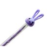 Lopenle 12PCS Bunny Stackable Pencils Non-Sharpening Pencils Novelty Stacking Pencils