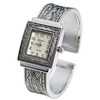 Blekon Collection Japanese Quartz Women's Elegant 26mm Rectangular Case Concho