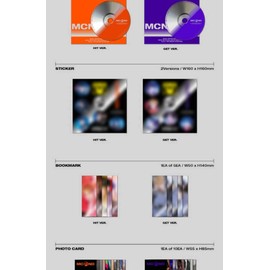 MCND Mcnd Age 2nd Mini Album Random Version CD+1p Folding Poster On+80p PhotoBook+1p Sticker+1p Bookmark+1p PhotoCard+Message PhotoCard Set+Tracking Kpop SealedL8