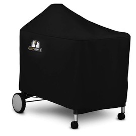 SUPJOYES Grill Cover for Weber Performer Deluxe Charcoal, 22 Inch BBQ Covers, Heavy Duty Waterproof Accessories for Weber Performer Charcoal