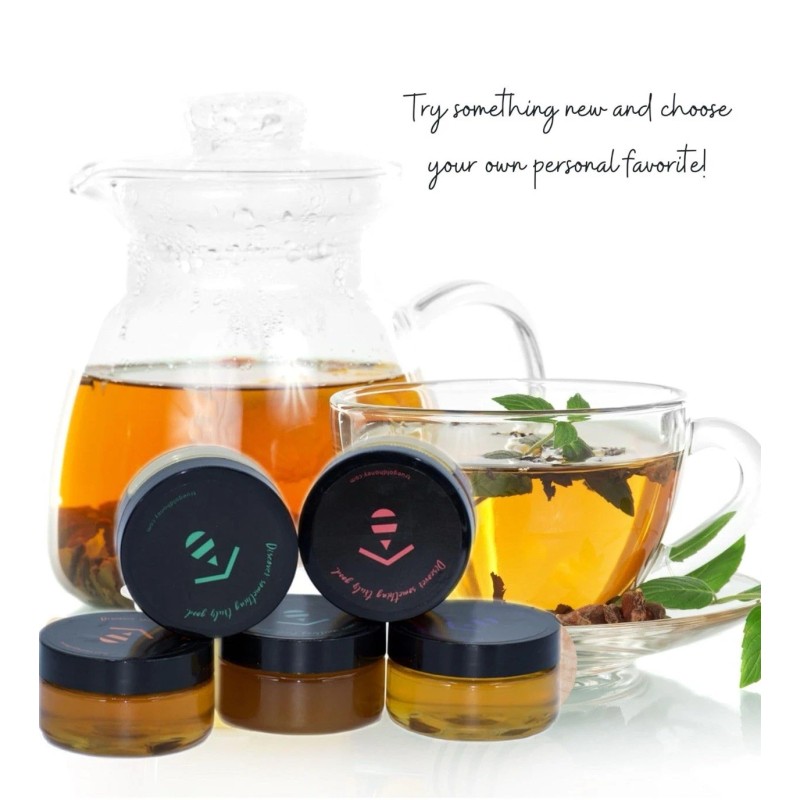 True Gold Honey Discovery Flight - 100% Pure Raw Unfiltered