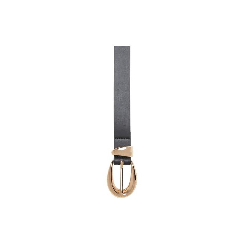 Urban Classics Women's Belt, Black/Gold