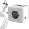 MicroConnect PowerCube. 4 Schuko outlets.